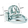 CockLock Cage de chasteté en métal Trig Cage 4 x 3.5cm